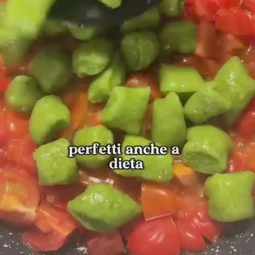Gnocchi e piselli