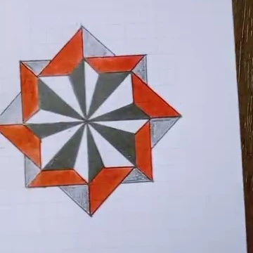 Disegno con linee essenziali e ombre leggere
