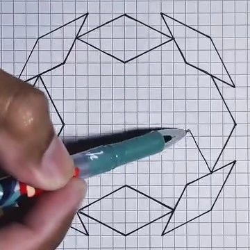Forme geometriche con ombre per creare effetto tridimensionale