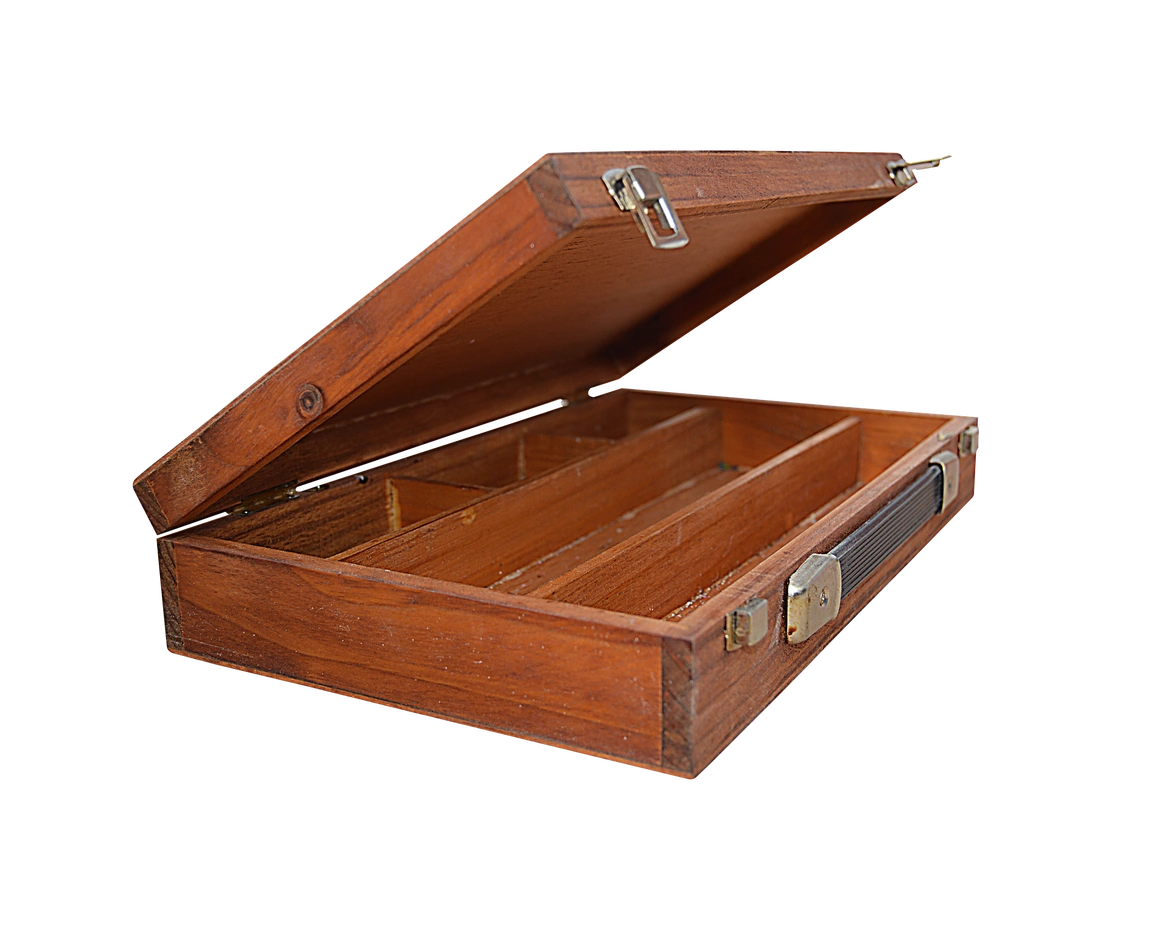 Cassettino in legno con guide tradizionali